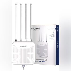 WAVLINK Outdoor WiFi Extender- WiFi 7, Dual Band, Long-Range
